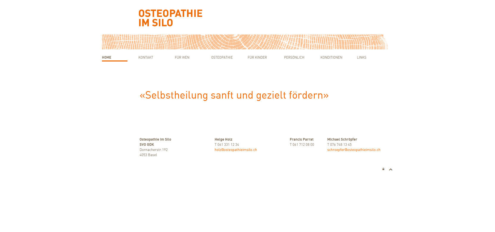 Osteopathie im Silo