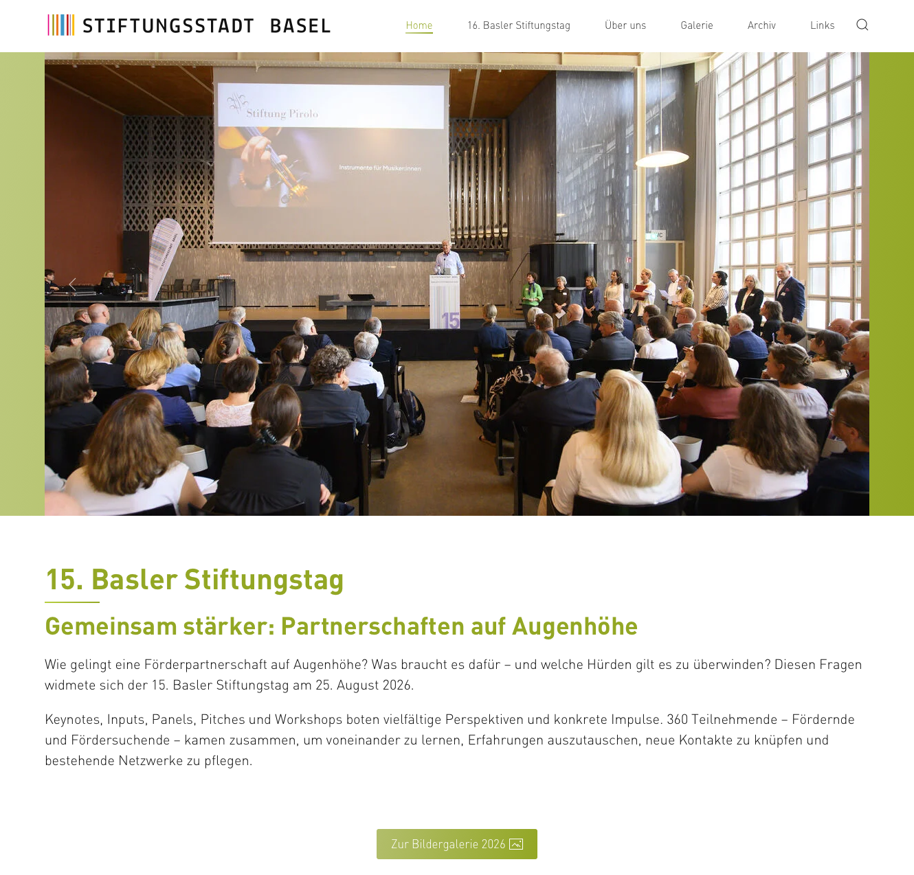 Stiftungsstadt Basel